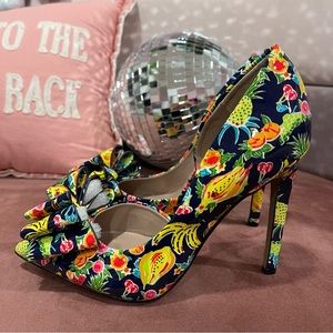 Betsey Johnson Fruit Heels